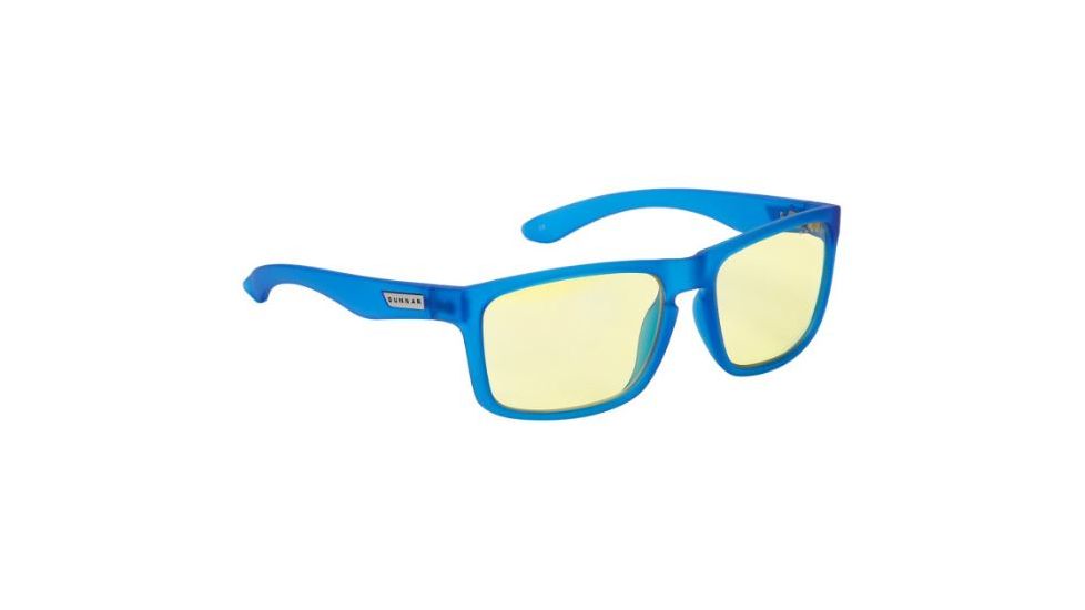 Gunnar Optiks Crossover Intercept Sunglasses, Cobalt Frame, Amber Lens, INT-06401