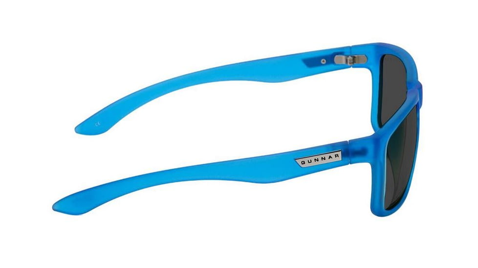Gunnar Optiks Crossover Intercept Sunglasses, Cobalt Frame, Grey Lens, INT-06407