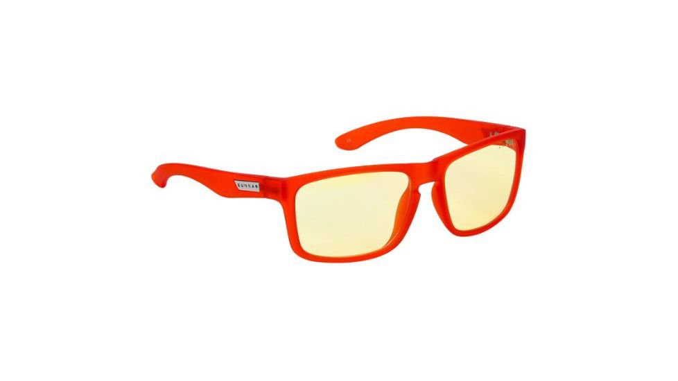 Gunnar Optiks Crossover Intercept Sunglasses, Fire Frame, Amber Lens, INT-06501
