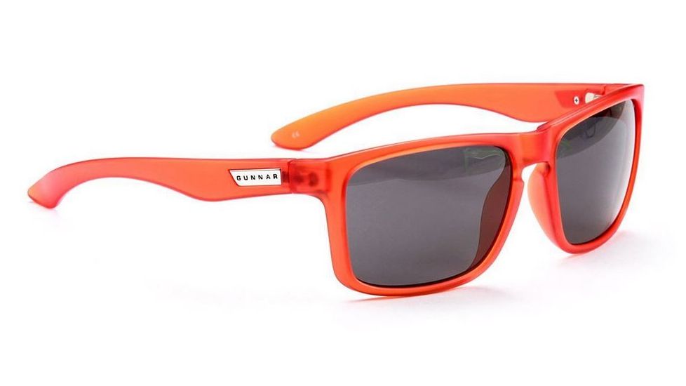Gunnar Optiks Crossover Intercept Sunglasses, Fire Frame, Grey Lens, INT-06507