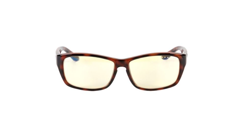 Gunnar Optiks Crossover Micron 24K Sunglasses, Tortoise Frame, Amber Lens, MIC-02301