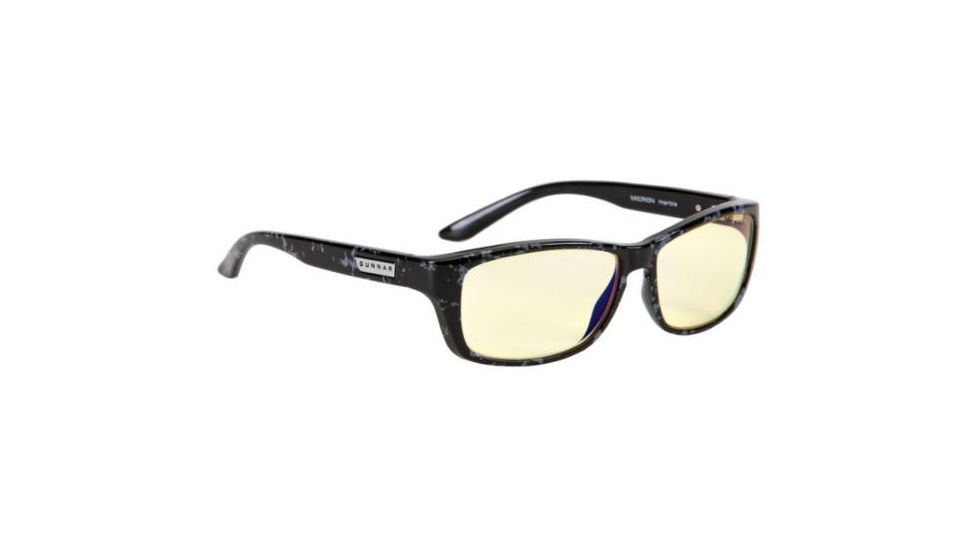 Gunnar Optiks Crossover Micron Bifocal Prescription Sunglasses, Marble Frame, MIC-07401BI