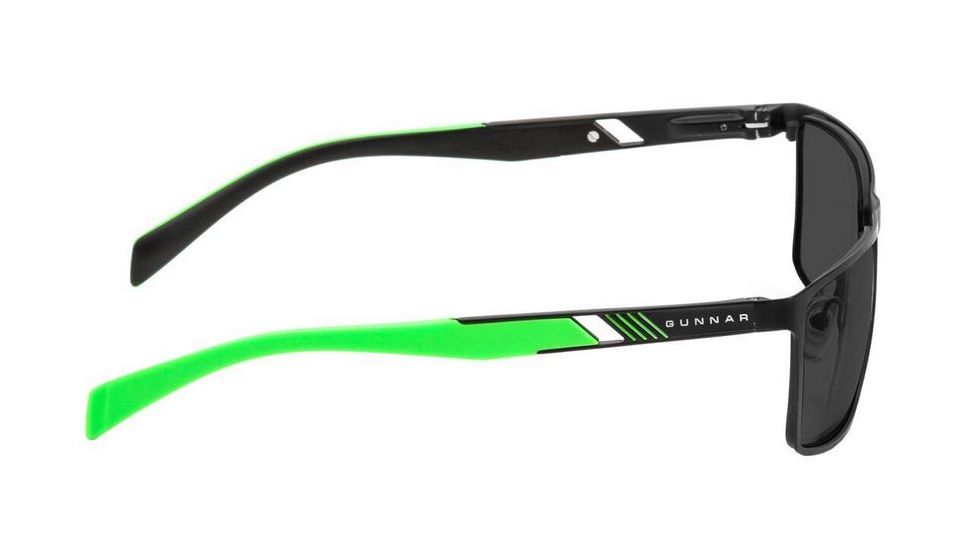 Gunnar Optiks Gaming Razer Cerberus Sunglasses, Graphite Frame, Grey Lens, RZR-30004
