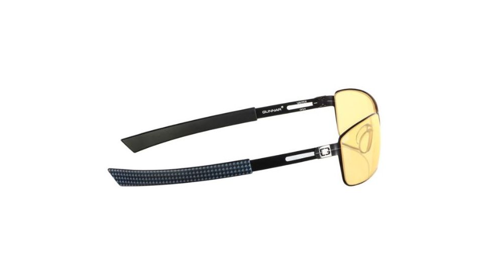 Gunnar Optiks Gaming Vayper Sunglasses, Onyx Frame, Amber Lens, VAY-00101