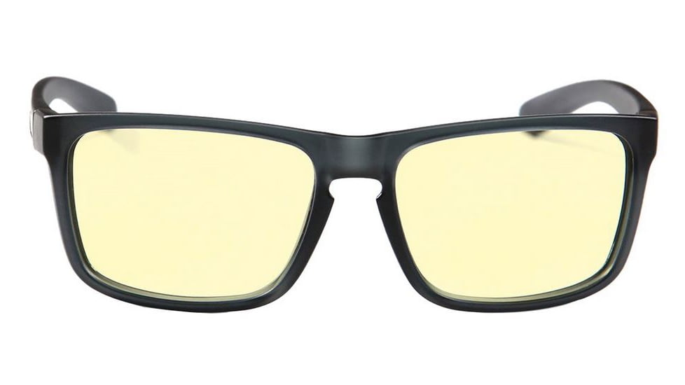 Gunnar Optiks Intercept Nylon Polymer Sunglasses, Smoke Frame/Amber Lens INT-06701