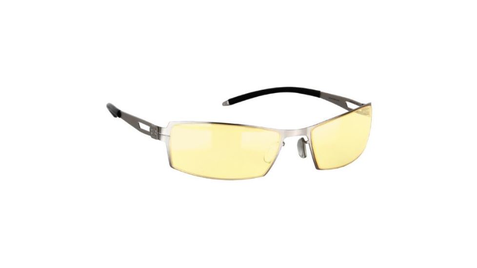 Gunnar Optiks Office Sheadog Sunglasses, Mercury Frame, Amber Lens, G0005-C011