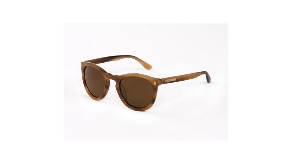 Hang Ten Gold The Dandy Sunglasses, Brown Horn/Brown Lens 4002423