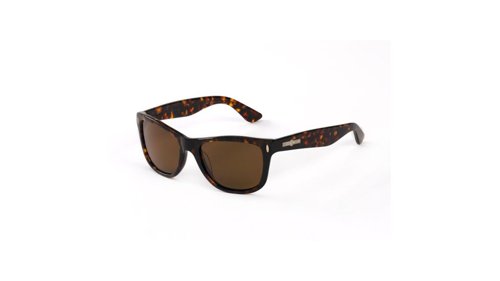 Hang Ten Gold The Wavefarer Sunglasses, Brown Demi/Brown Lens 4002393