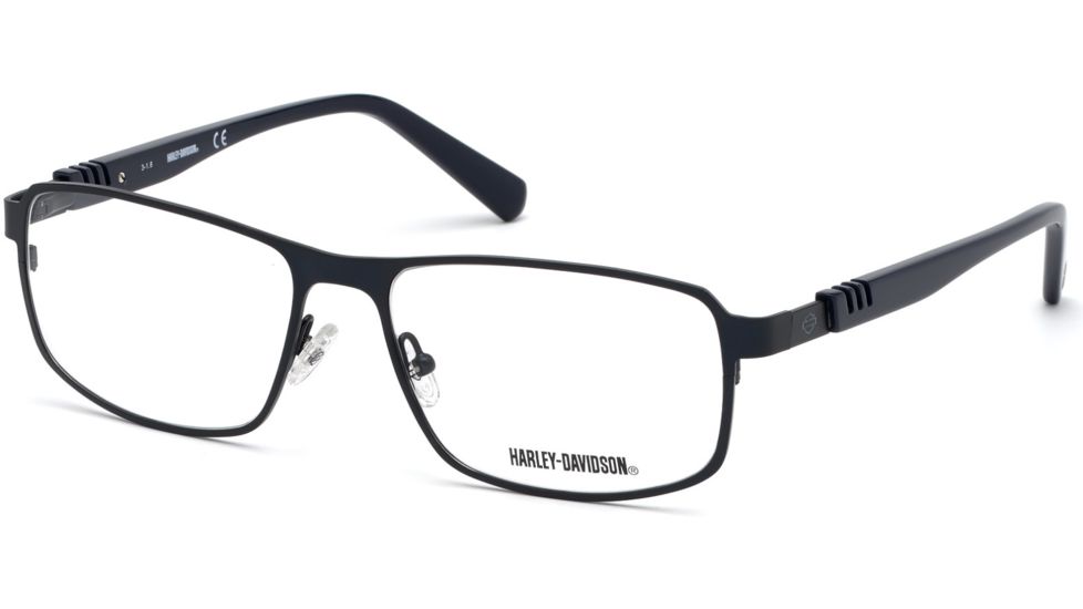 Harley Davidson Eyewear HD0784 Eyeglass Frames - Matte Blue Frame Color