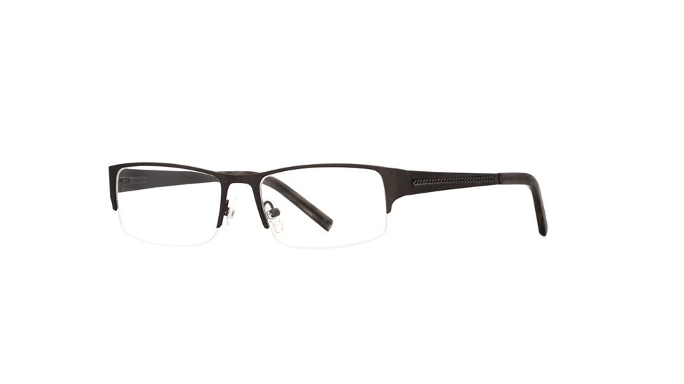 Hart Schaffner Marx HSM 825 SEHS 082500 Progressive Prescription Eyeglasses - Matte Black SEHS 0825005445 BK