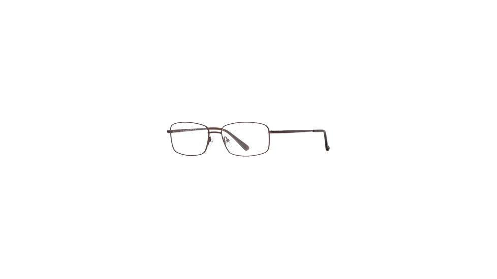 Hart Schaffner Marx HSM T-138 SEHS T13800 Single Vision Prescription Eyewear - Brown SEHS T138005645 BN
