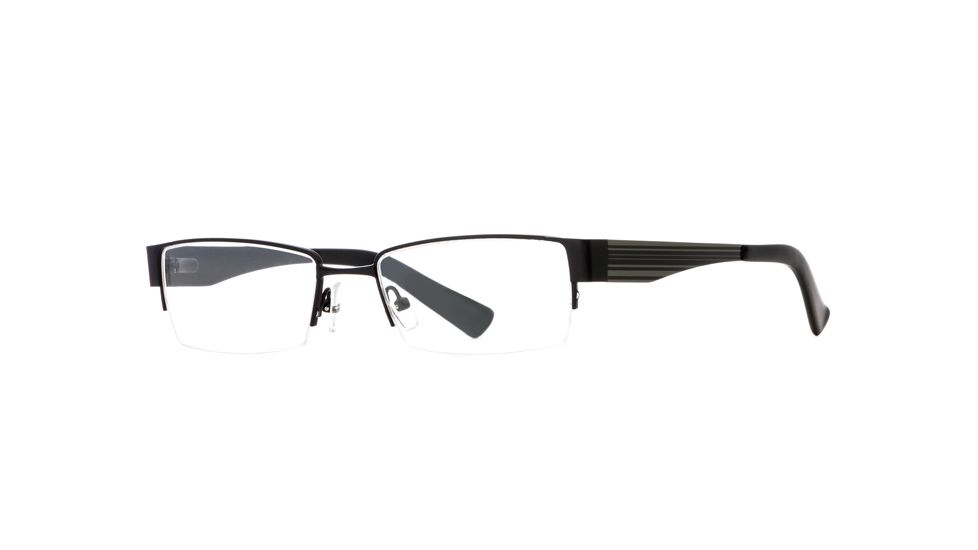 Hickey Freeman HF Bedrock SEHF BEDR00 Progressive Prescription Eyeglasses - Black SEHF BEDR005340 BK