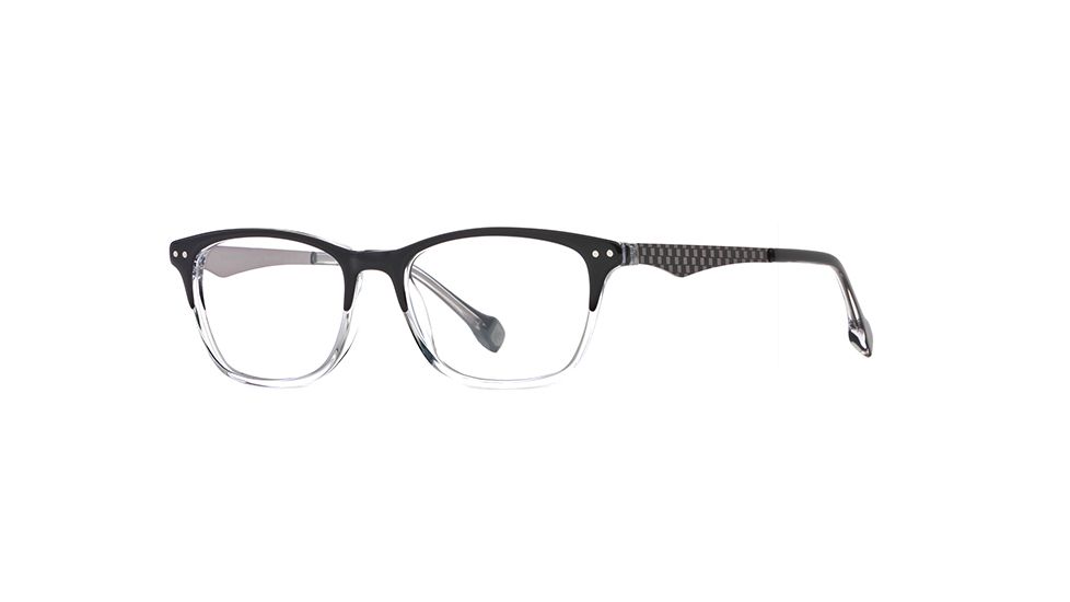 Hickey Freeman HF Kingston SEHF KING00 Bifocal Prescription Eyeglasses - Black Fade SEHF KING005045 BK