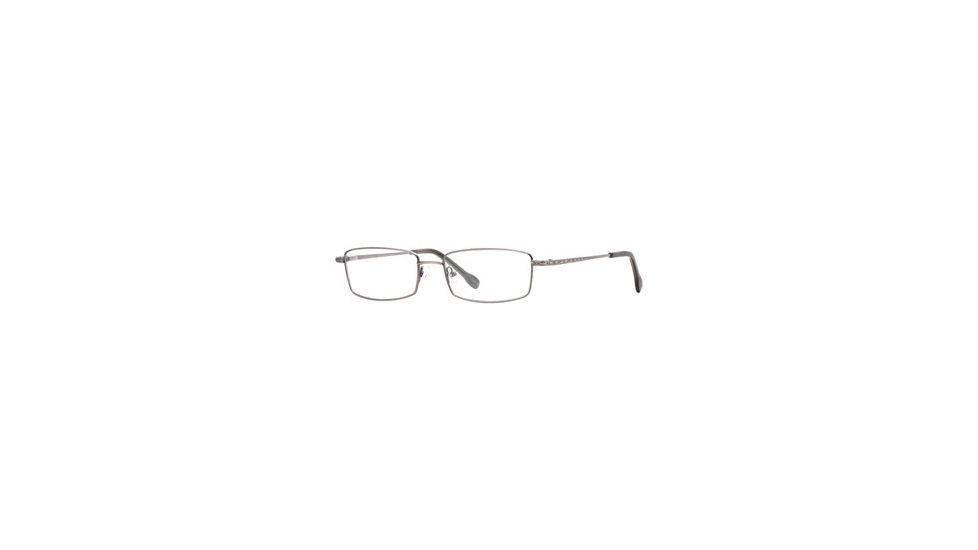 Hickey Freeman HF Milford SEHF MILF00 Single Vision Prescription Eyeglasses - Antique Gunmetal SEHF MILF005540 GM