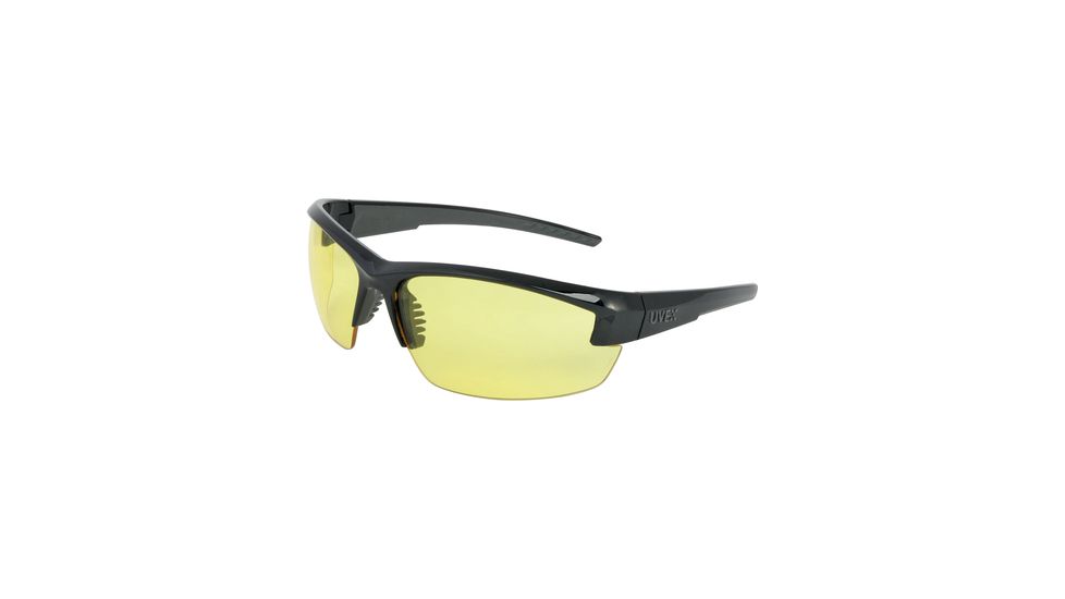 Howard Leight Uvex Mercury Eyewear Black Frame Amber Lens