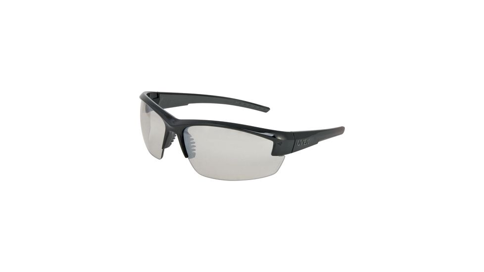 Howard Leight Uvex Mercury Eyewear Black Frame I/O Mirror Lens