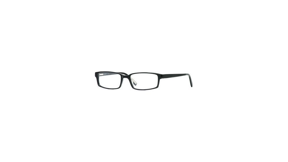 HUMMER Eyegear HU H2044 SEHU 204400 Progressive Prescription Eyeglasses - Jet SEHU 2044005235 BK