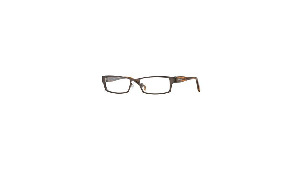 HUMMER Eyegear HU H2076 SEHU 207600 Progressive Prescription Eyeglasses - Brushed Brown SEHU 2076005340 BN