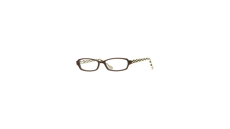 HUMMER Eyegear HU HX19 SEHY HX1900 Single Vision Prescription Eyewear - Brown Blur SEHY HX19004930 BN