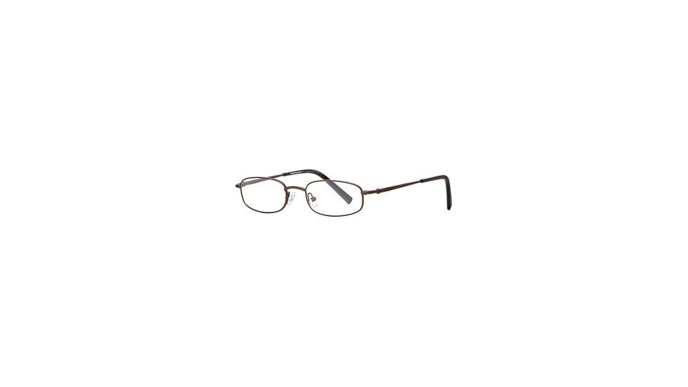 HUMMER Eyegear HY Fuel Injection SEHY FUEL00 Single Vision Prescription Eyewear - Brown SEHY FUEL004635 BN