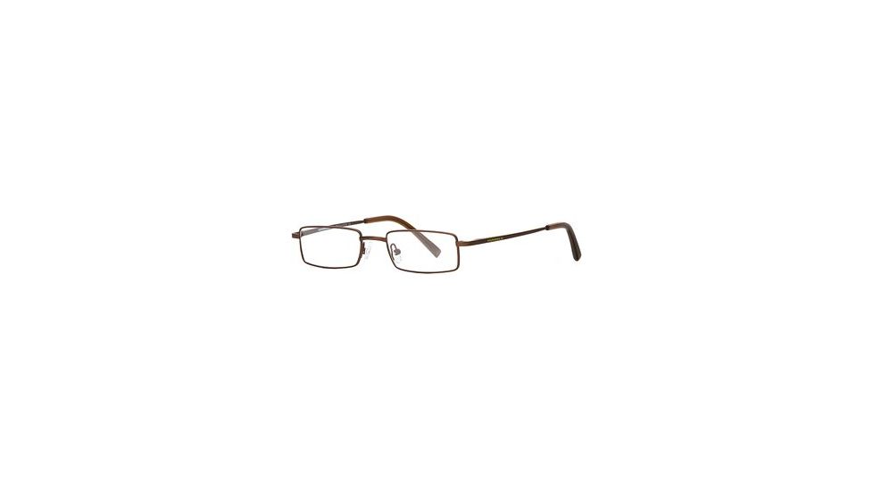 HUMMER Eyegear HY Regulator SEHY REGU00 Single Vision Prescription Eyewear - Brown SEHY REGU004535 BN
