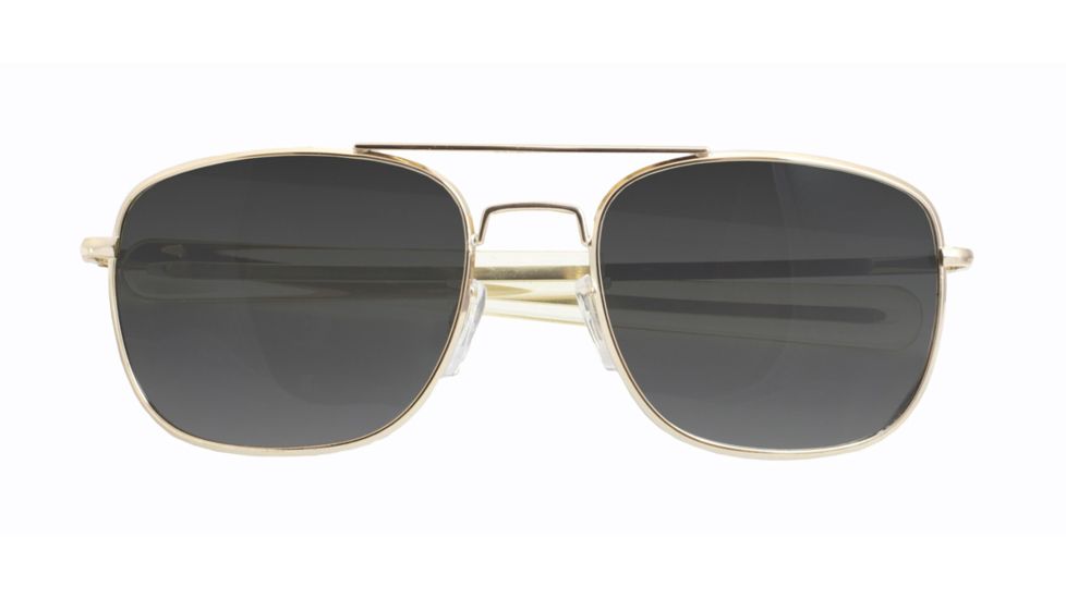 Humvee Pilot Sunglasses - 52mm, Bayon - HMV-52B-GOLD