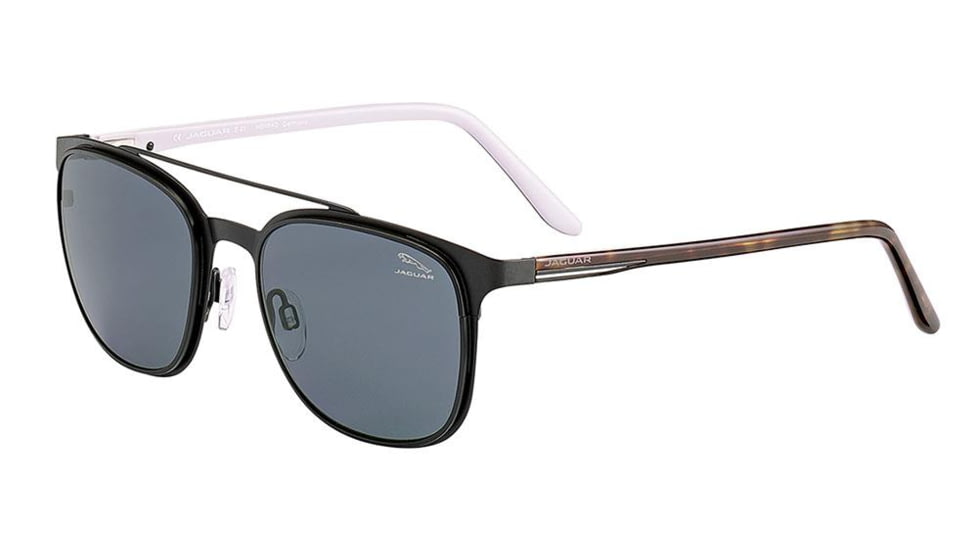 Jaguar 37584 Sunglasses - Mens, Black/Tortoise, 53/19/145, JG37584536101