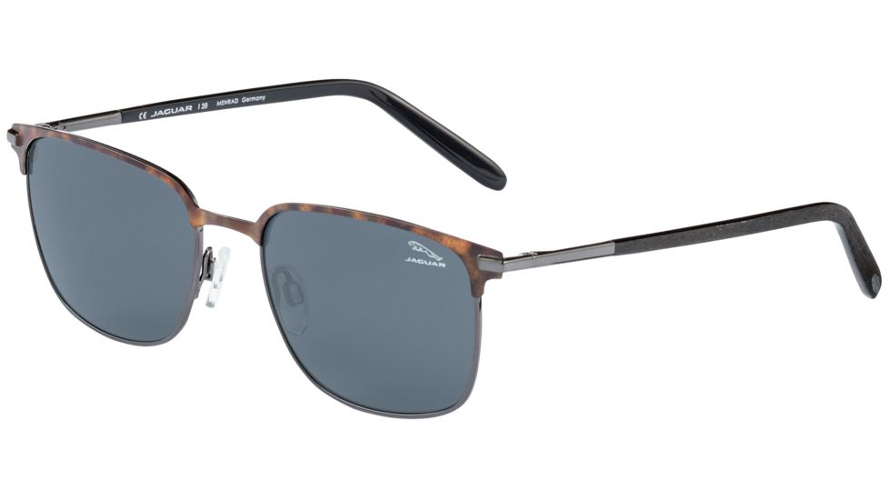 Jaguar 37450 Sunglasses, Mens, Tortoise-Gunmetal, 55-18-140, JG374505101