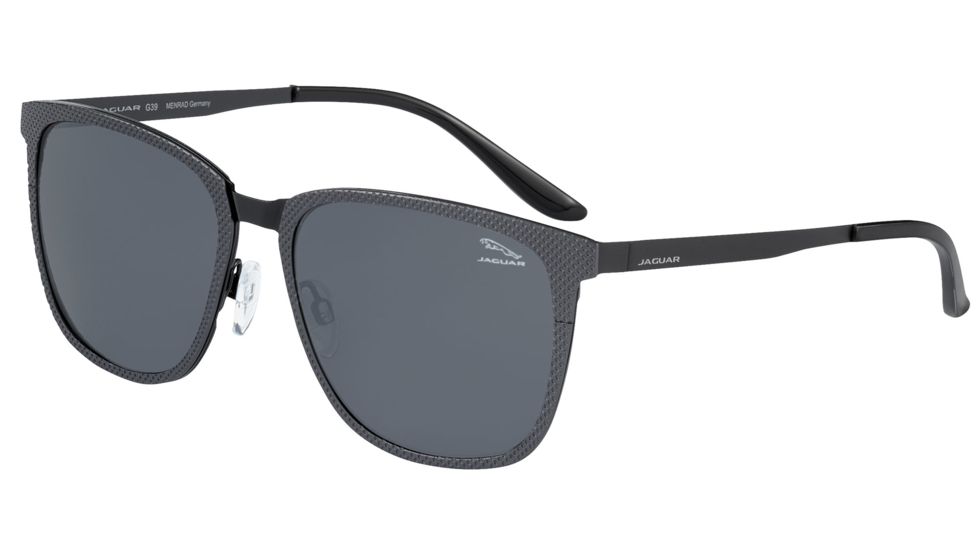 Jaguar 37572 Sunglasses, Mens, Gunmetal, 56-18-140, JG375726100