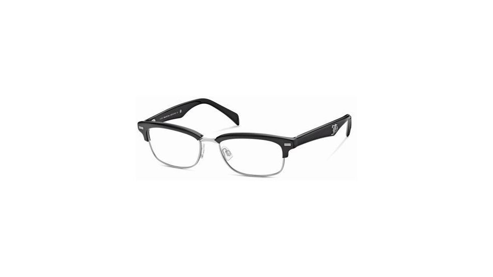 John Galliano JG5017 Eyeglass Frames - Black Frame Color