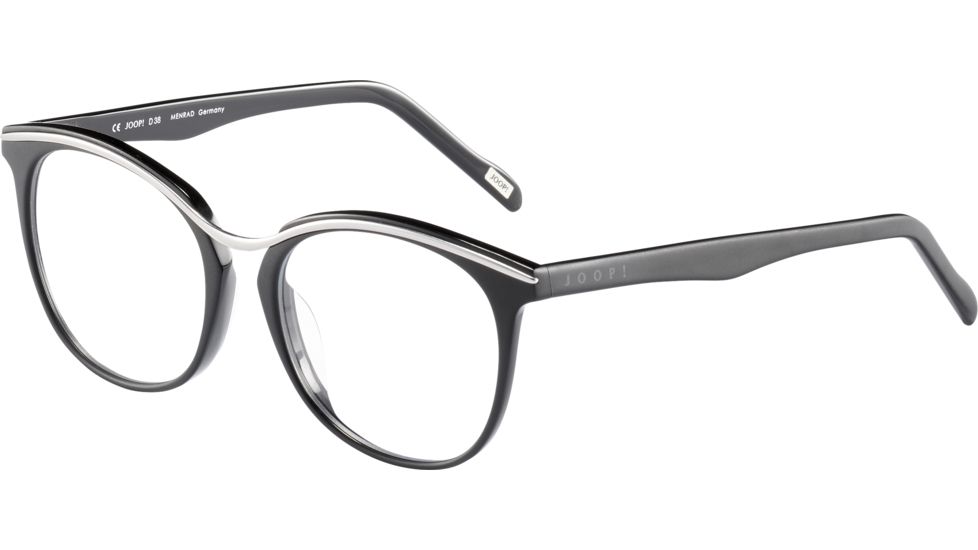 JOOP! 82020 Bifocal Prescription Eyeglasses, Black Frame, 82020-8840BI