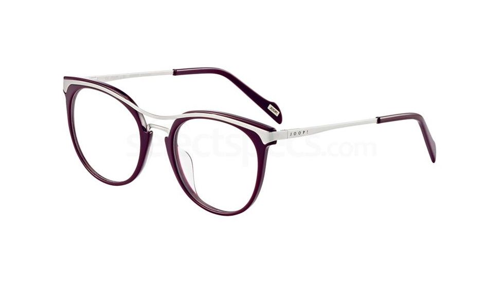 Joop! 82028 Bifocal Prescription Eyeglasses, Dark Violet Frame, 82028-4415BI