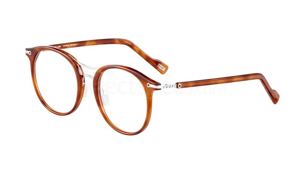 Joop! 82037 Single Vision Prescription Eyeglasses, Redbrown Havana Frame, 82037-4457SV