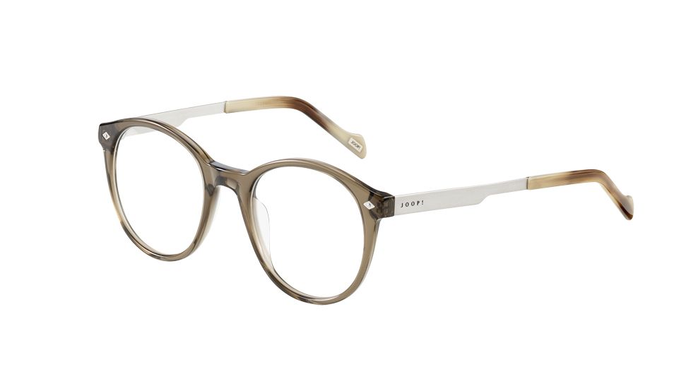 Joop! 82043 Bifocal Prescription Eyeglasses, Grey/Brown Palladium Frame, 82043-4441BI