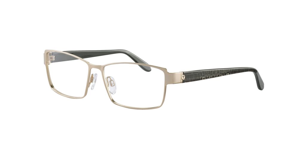 JOOP! 83163 Progressive Prescription Eyeglasses - Gold Frame and Clear Lens 83163-840PR
