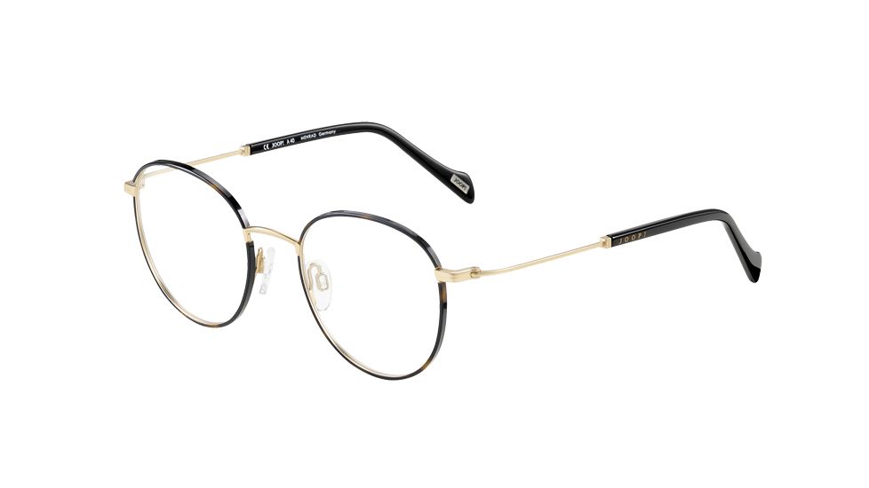 Joop! 83244 Progressive Prescription Eyeglasses, Havana/Gold Frame, 83244-5100PR