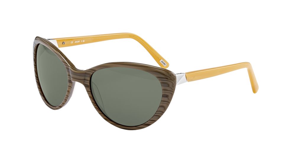 Joop! 87172 Single Vision Prescription Sunglasses, Grey Frame, Grey/Green Lens-87172-6719SV