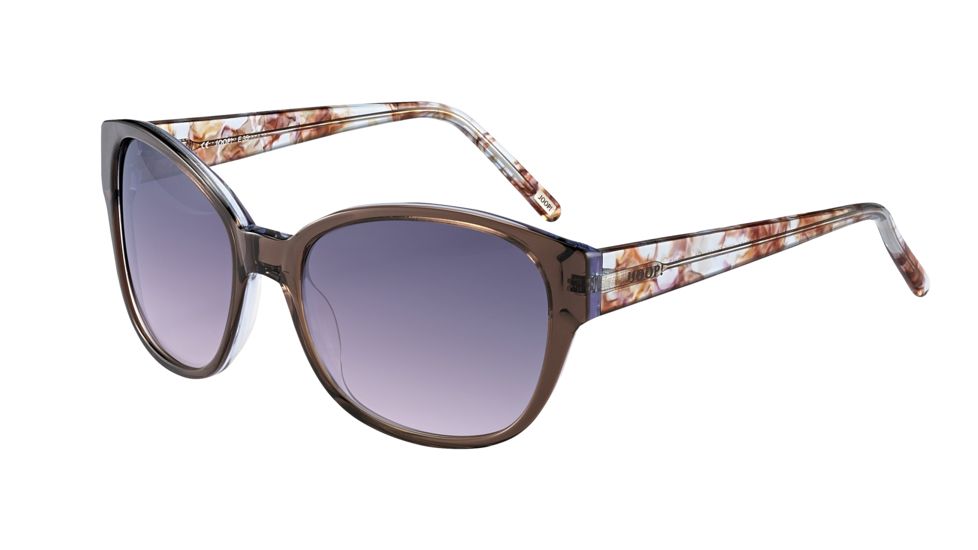 Joop! 87174 Single Vision Prescription Sunglasses, Violet Frame, Grey Gradient Lens-87174-6726SV