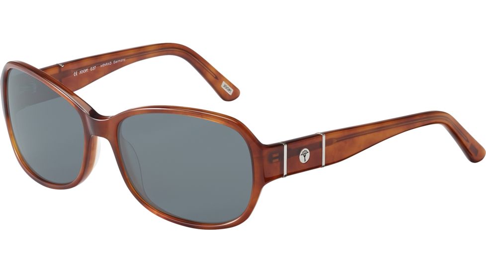JOOP! 87192 Sunglasses, Red Brown Havana Frame, Green Lens, 87192-4131