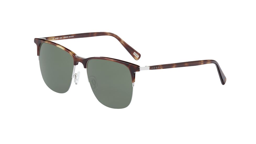 Joop! 87233 Sunglasses,Brown Havana Frame,Grey/Green Lens, 87233-4103