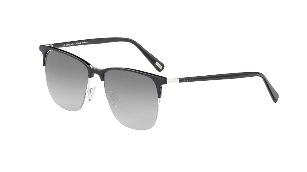 Joop! 87233 Sunglasses,Black Matte Frame,Grey Gradient Lens, 87233-8841