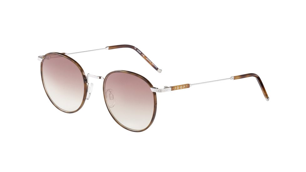 Joop! 87353 Sunglasses,Rhodium Frame,Brown Gradient Lens, 87353-5101