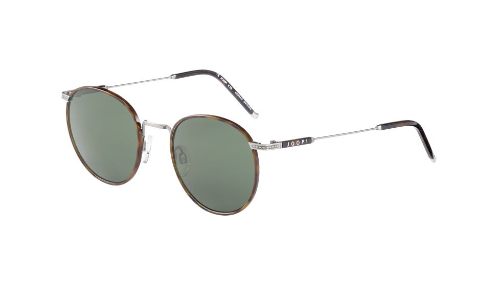 Joop! 87353 Sunglasses,Ruthenium Brown Frame,Grey/Green Lens, 87353-5100