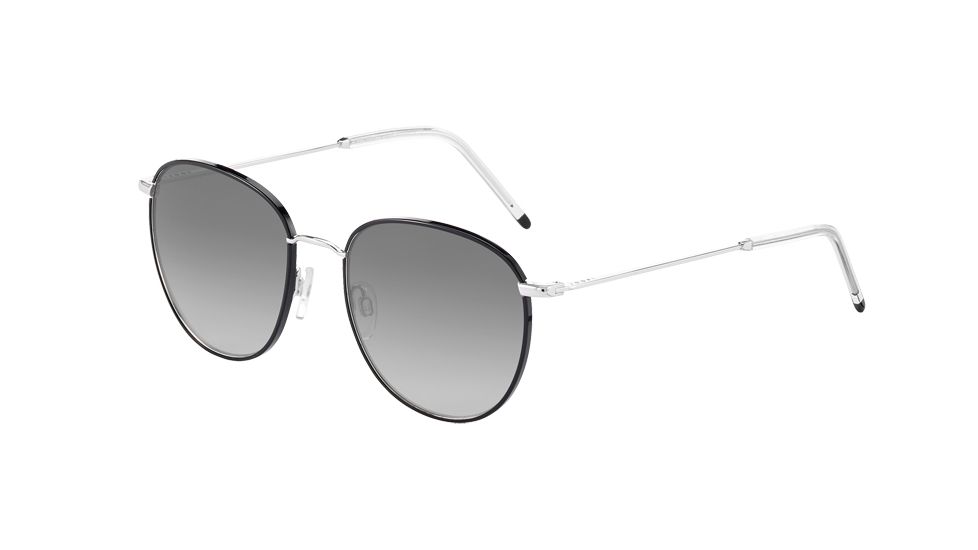 Joop! 87354 Bifocal Prescription Sunglasses, Rhodium Frame, 87354-6100BI