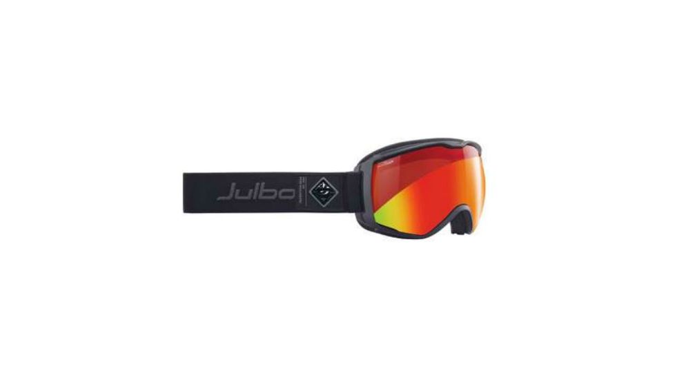 Julbo Aerospace Goggles Black/Grey with Multilayer Fire Snow Tiger Lenses, Large J74073146