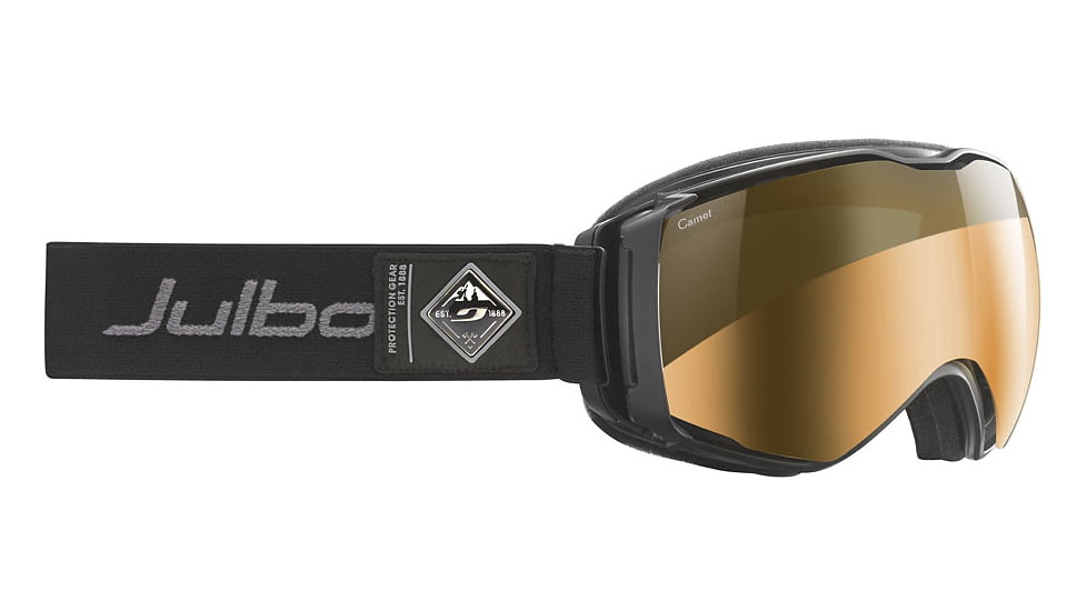JULBO Aerospace Ski Goggles,Black,Camel Lenses, Large 74050145