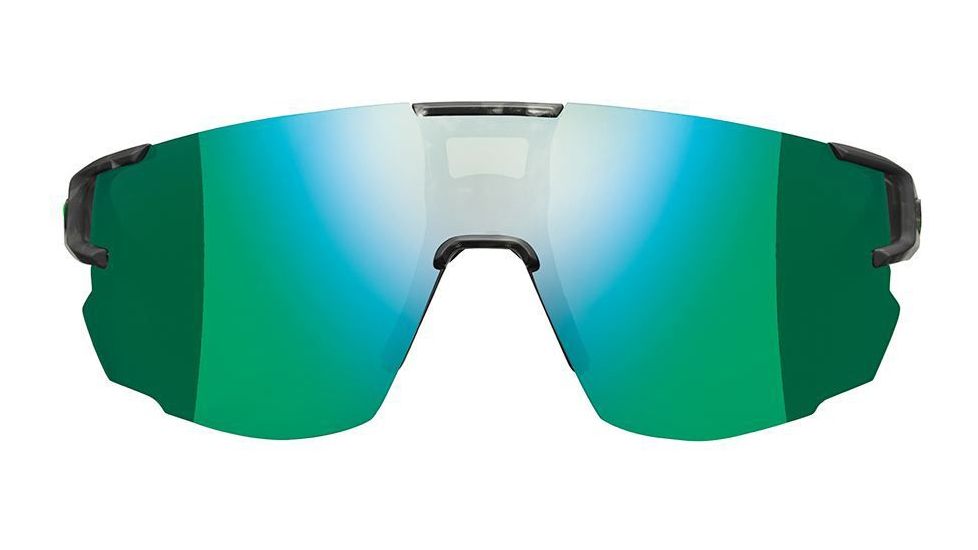Julbo Aerospeed Sunglasses Gray Tortoiseshell/Green Frame with Spectron 3CF Lenses, J5021120