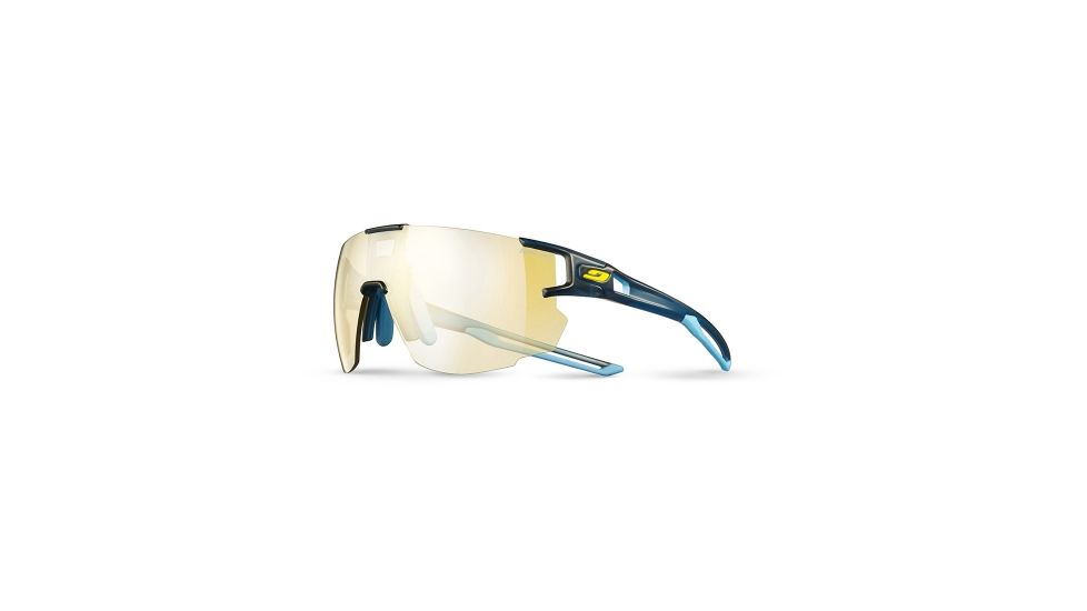 Julbo Aerospeed Zebra Light Sunglasses, Dark Blue/Blue/Yellow J5023212