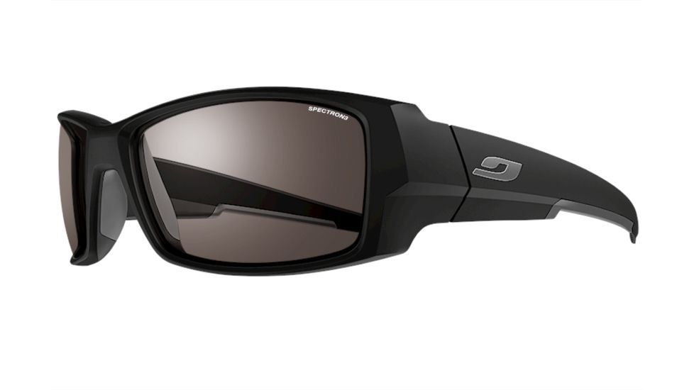 Julbo Armor Sunglasses with Spectron 3 Lenses, Matte Black/Gray, Large J4922014
