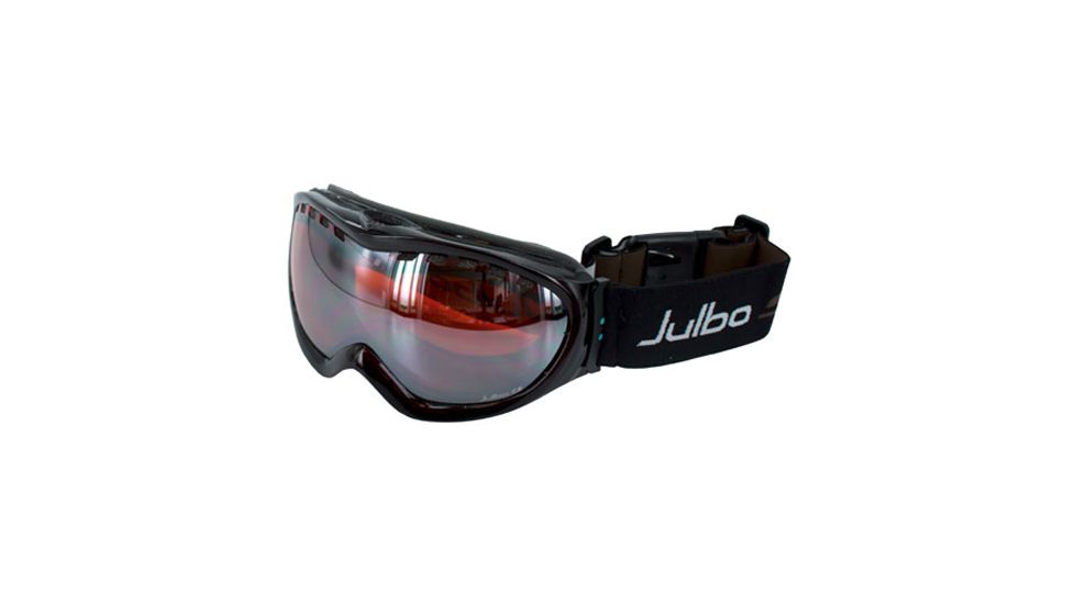 Julbo Around Excel Rx Insert Goggles - Chocoblack Frame, Silver Flash/Orange tint lens 70412510